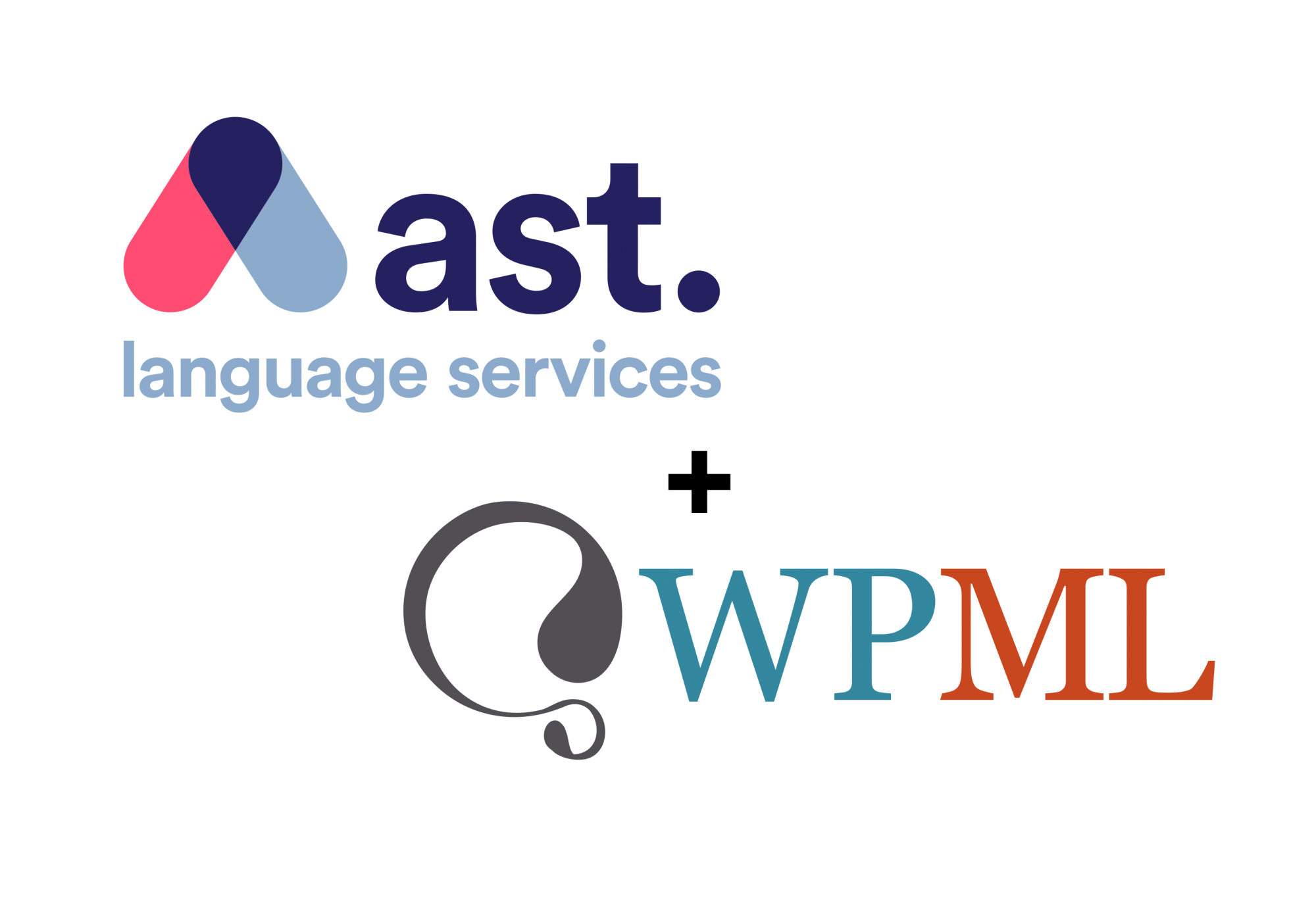 AST logo and WPML logo