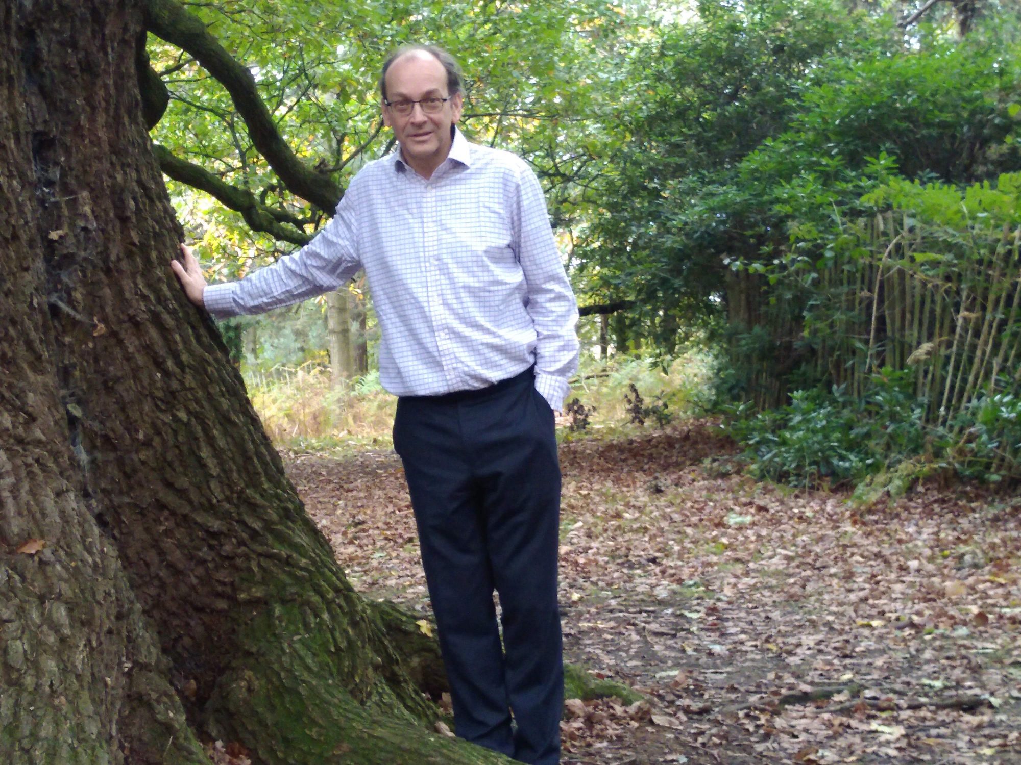 Combining his interests in forestry and translation